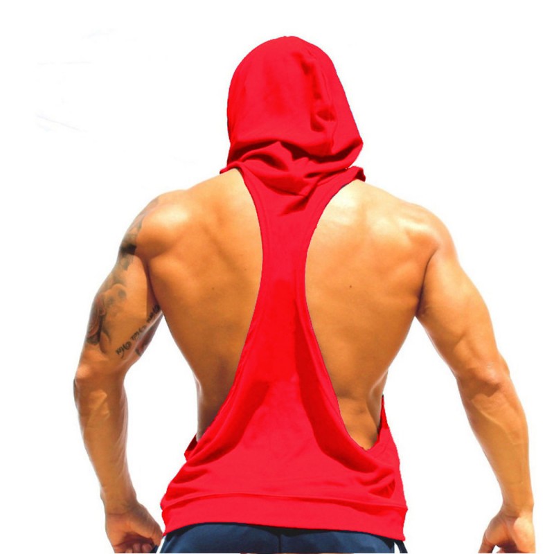 Gym Fitness Stringer Hoodies #030